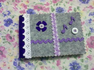 Manualidades facilisimo.com Cuaderno decorado