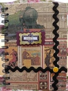 Manualidades facilisimo.com Cuaderno decorado 1